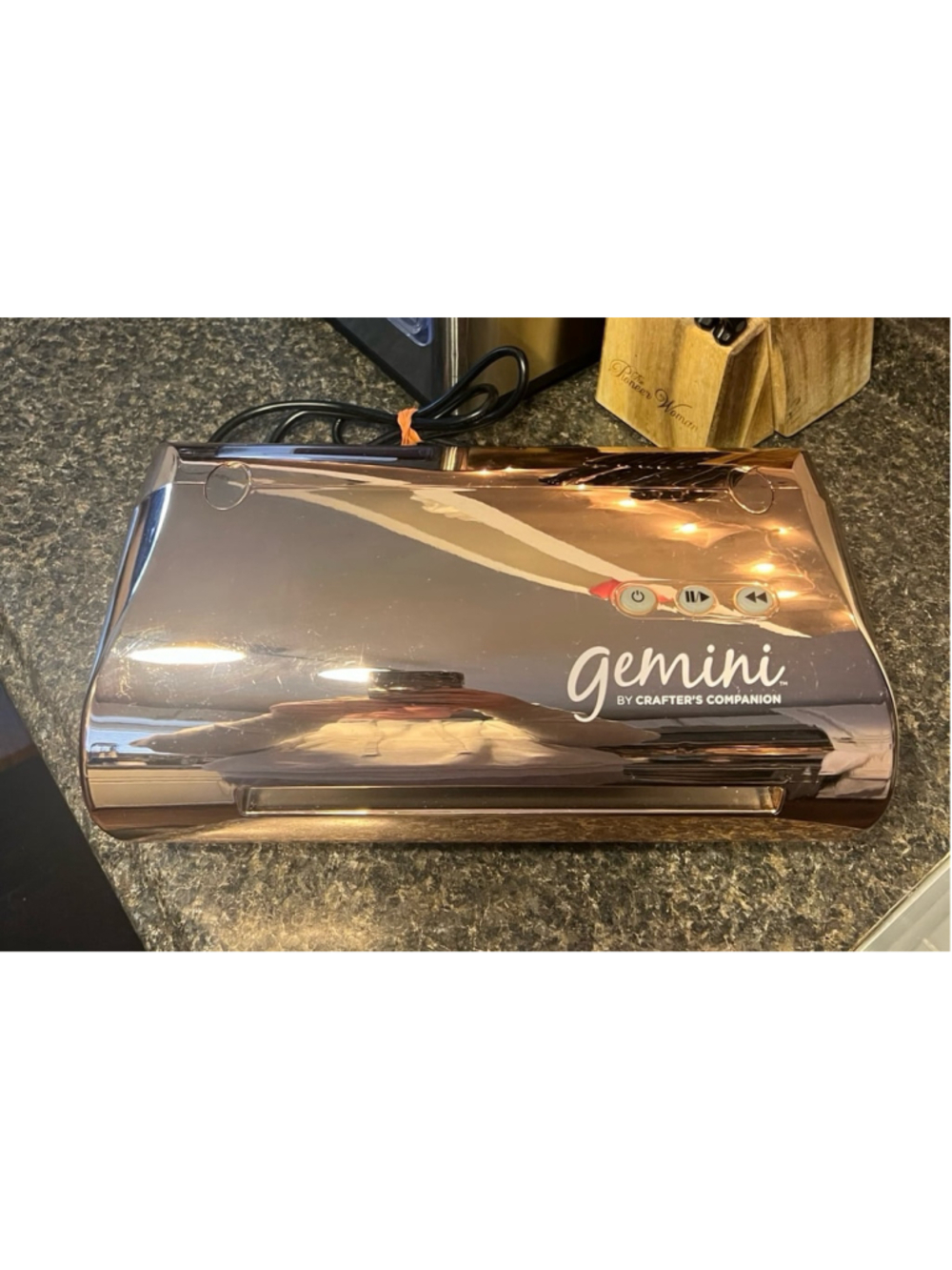 Gemini Embosser by Crafter's Companion Rose Gold